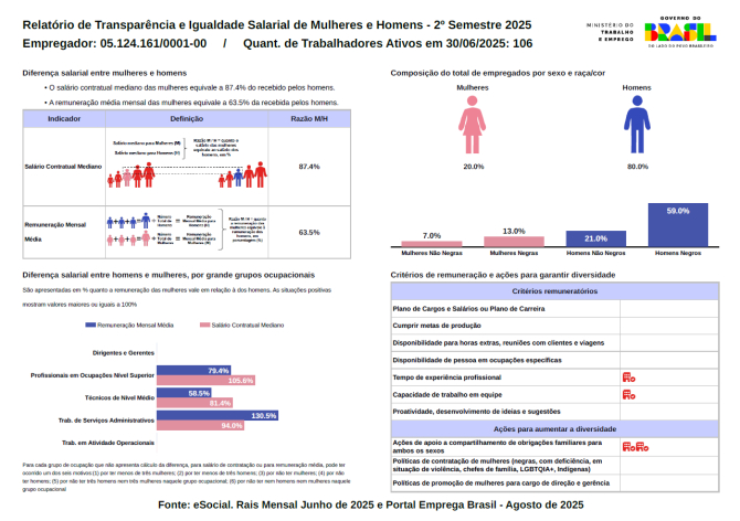 Relat&oacute;rio de Igualdade Salarial 2025