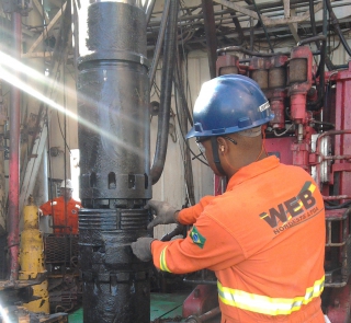 Instala&ccedil;&atilde;o sistema de suspensores para fundo do mar no Rio Grande do Norte (MUDLINE SUSPENSION SYSTEM)